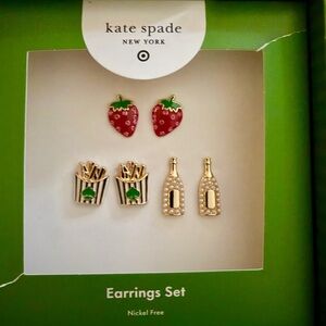 NWT Kate Spade for Target Earring Set